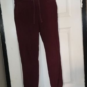 Mens maroon joggers